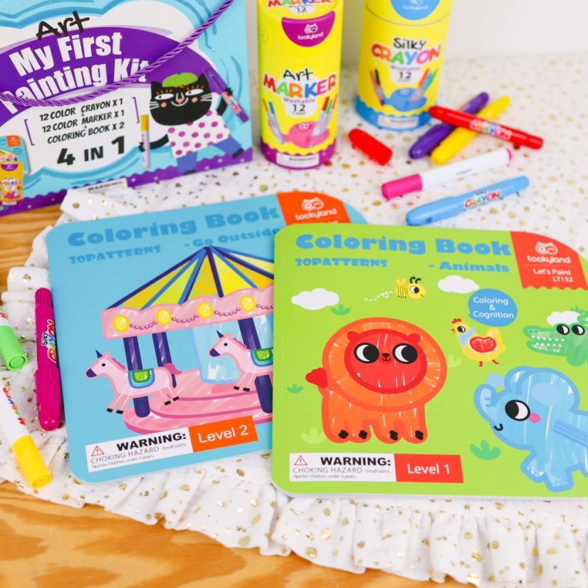 Velká kreativní sada 4 v 1 Malý umělec