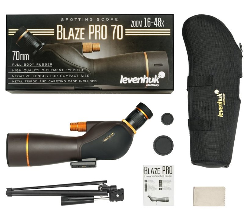 Monokulárny ďalekohľad Levenhuk Blaze PRO 70