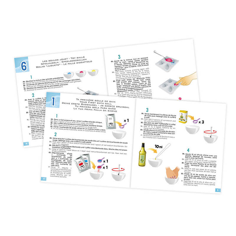 Sumive bomby do kupela navod