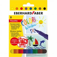 Fixky na sklo Jumbo Set  - 8 farieb a šablóny