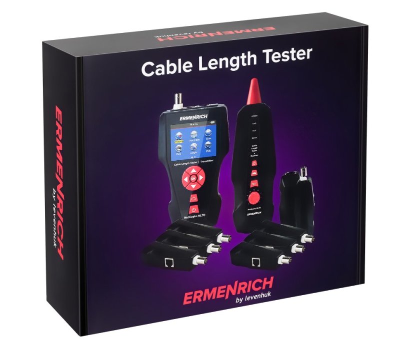 Ermenrich NetGeeks NL70 Tester Dĺžky Káblov