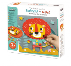 Pěnové obrázky Zvířátka ze savany