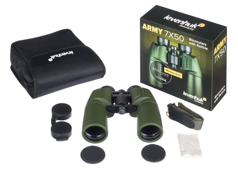 Dalekohled Army 7x50 se záměrným křížem