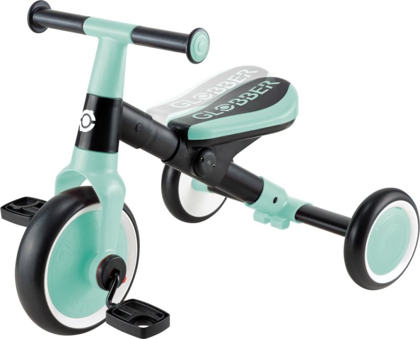 Globber dětské odrážedlo tříkolové - Learning Trike 2v1 - Mint