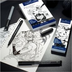 Umelecké fixky PITT Manga set, 8 ks