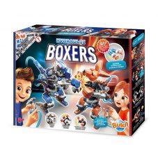 Hydraulickí roboti boxeri - stavebnica pre deti
