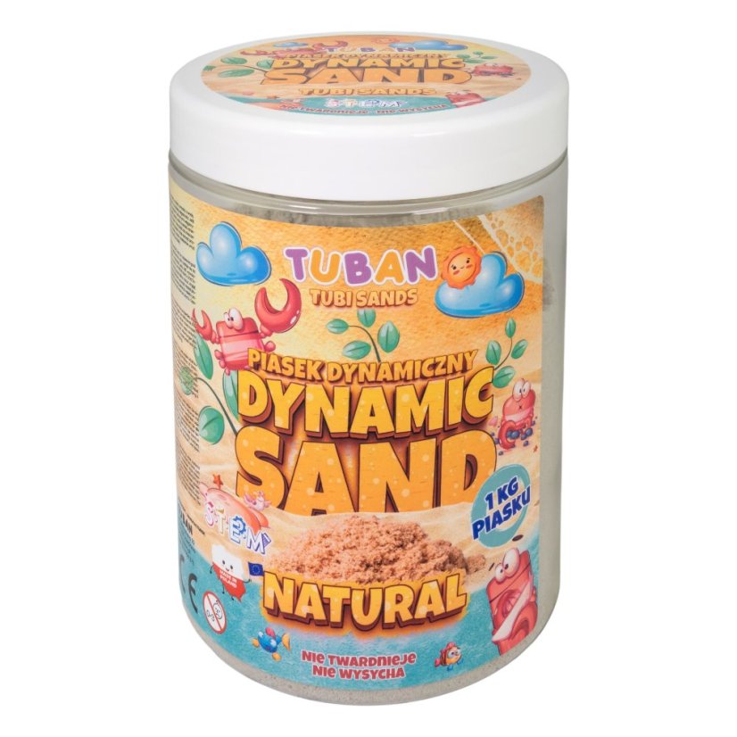 Dynamický písek Natural 1 kg