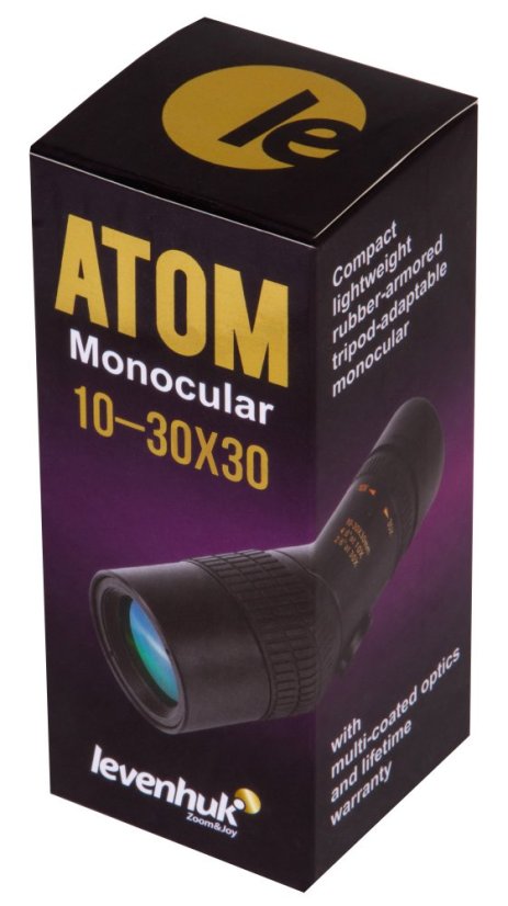 Monokulární zoomovací dalekohled Atom 10-30x30