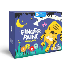 Prstové barvy a razítka pro děti