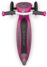 Globber kolobežka MASTER Solid black Wheels Deep Pink