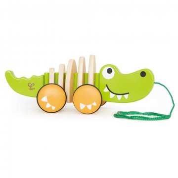 Motoricke hracky pre deti - krokodil na tahanie