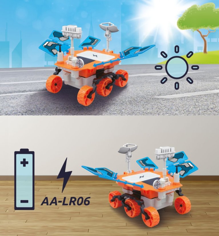 Stavebnice Mars Rover — průzkumné vozidlo