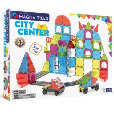 Magnetická stavebnica Magna Tiles City Center 110 dielov