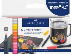 Kreativní popisovače Creative Studio summer breeze, 6 barev
