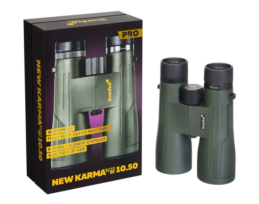 Binokulární dalekohled Levenhuk New Karma PRO ED 10x50