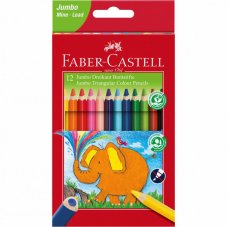 Extra tlusté pastelky Jumbo Tria  - 12 barev