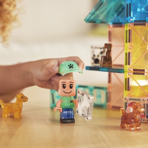 Magnetická stavebnice Magna Tiles Puppy Park 27 dílů