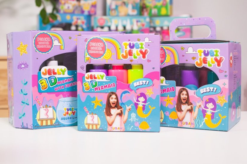 Tubi Jelly Kreativní set XL Mořská panna