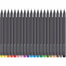 Popisovače Faber-Castell Grip Finepen 20 farieb - 0,4 mm