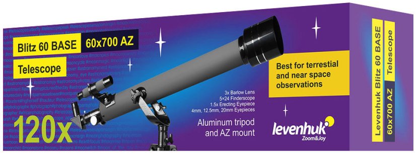Teleskop Levenhuk Blitz 60 BASE