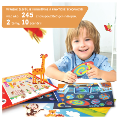 Znovupoužitelné nálepky City Park