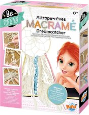 Kreativní sada pro děti Macramé Lapač snů - DELUXE