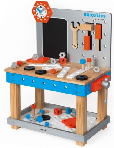 Janod BricoKids Dětská dílna s nářadím 40 ks