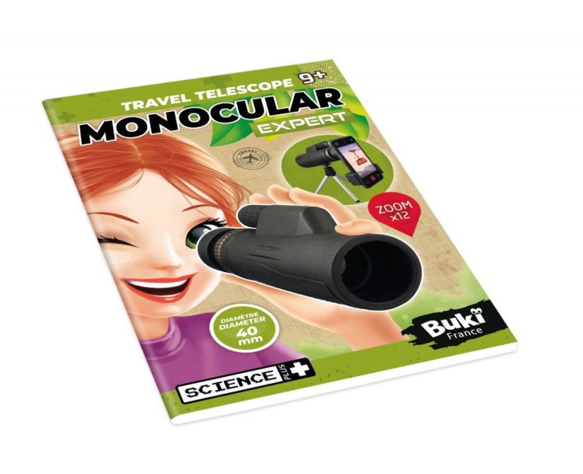 Buki Expert - Monokulární dalekohled pro děti 12x40mm