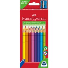 Pastelky Faber-Castell Junior Grip, 20 barev