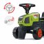 Odrážedlo pro děti Falk 1012B Baby Claas Axos s přívěsem