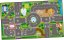 Detský koberec mesto so semaformi a autíčkami 72 x 120 cm