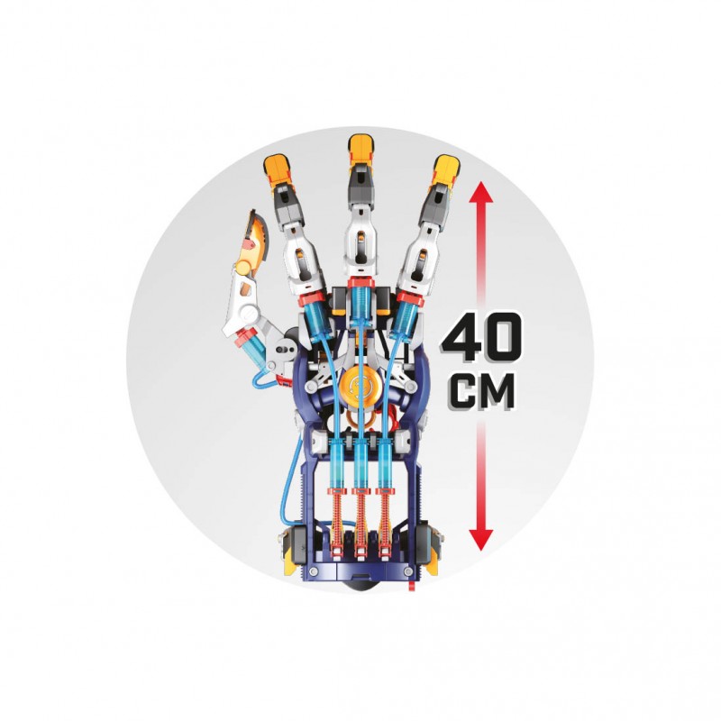 Stavebnice hydraulická robotická ruka