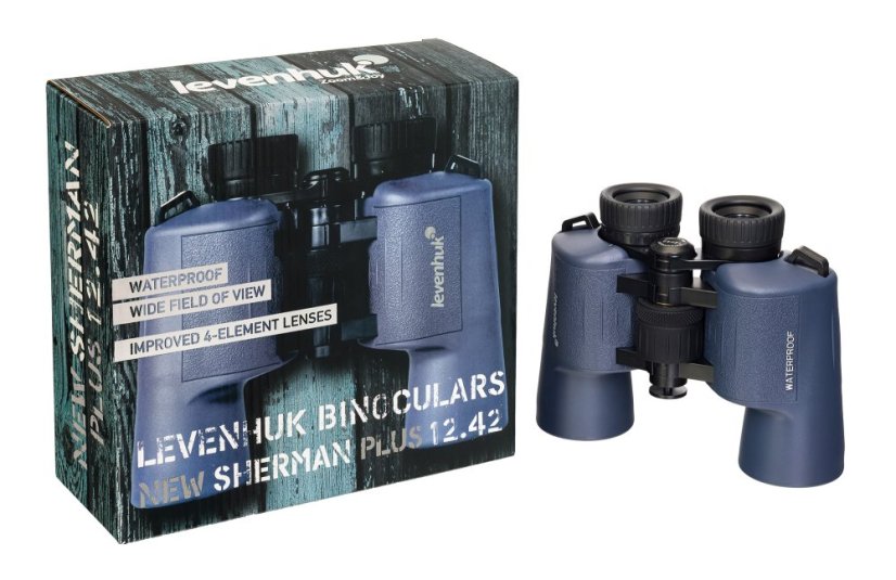 Binokulárny ďalekohľad Levenhuk New Sherman PLUS 12x42