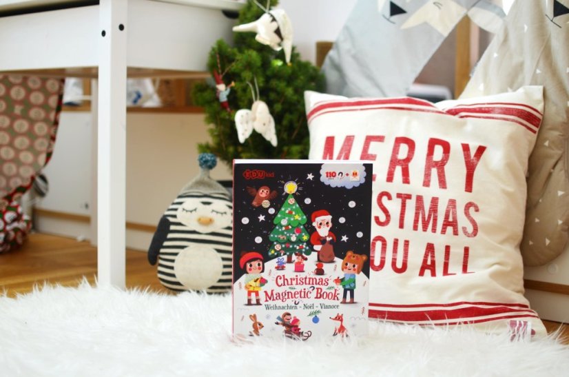 Magnetická kniha Vánoce – Christmas Magnetic Book