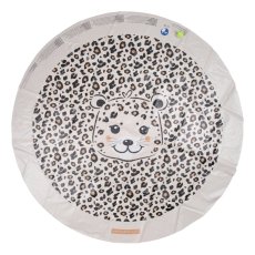 Nafukovacia podložka s fontánkou 150 cm Beige Leopard