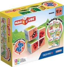 Magicube Insects -  Magnetické kostky Svět hmyzu 4 díly