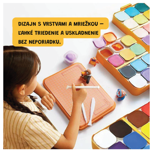 Modelovací hmota v boxu 24 ks