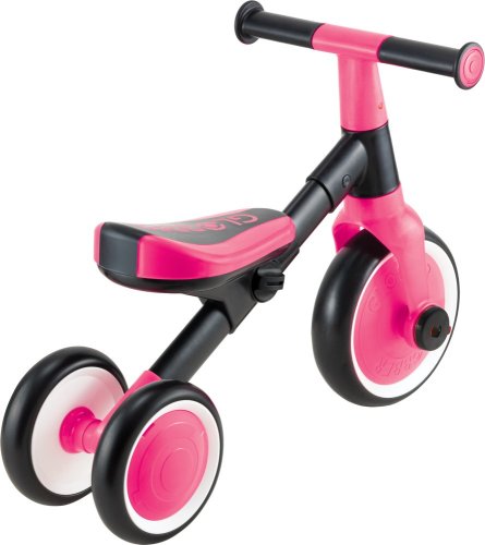 Globber dětské odrážedlo tříkolové - Learning Trike 2v1 - Fuchsia Pink