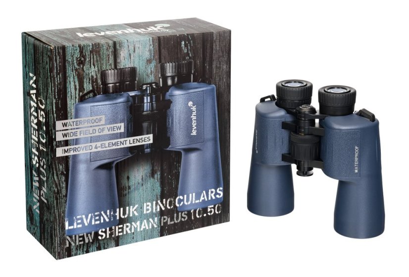 Binokulární dalekohled Levenhuk New Sherman PLUS 10x50