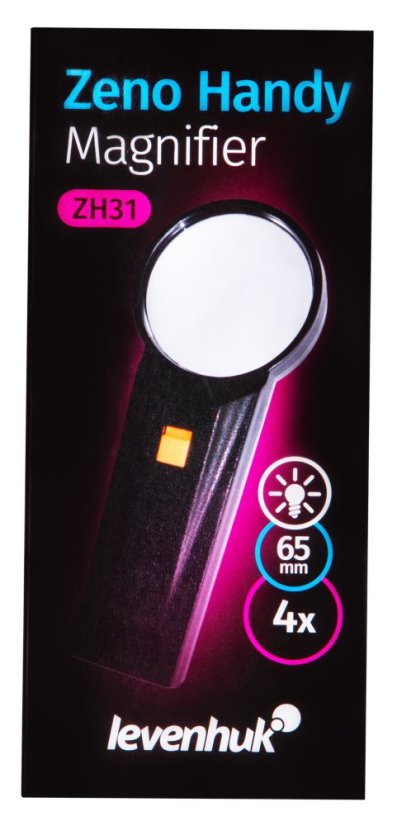 Ručná lupa s osvetlením Levenhuk Zeno Handy ZH31
