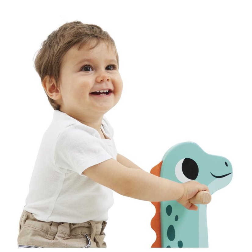 Dřevěné odrážedlo pro děti Portosaurus Dino Janod