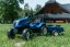 Falk Šlapací traktor 3080 AB Holland T6 s přívěsem