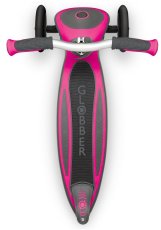 Globber kolobežka MASTER Solid black Wheels Deep Pink