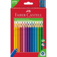 Hrubé pastelky Faber Castell Junior Grip - 30 barev