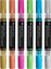 Akrylové popisovače Black Edition Shake&Paint, sada 6 metalických barev