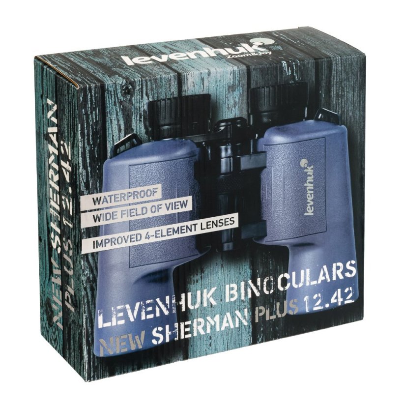 Binokulárny ďalekohľad Levenhuk New Sherman PLUS 12x42