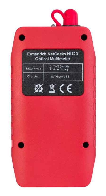 Ermenrich NetGeeks NU20 Optical Multimeter na testovanie optických káblov