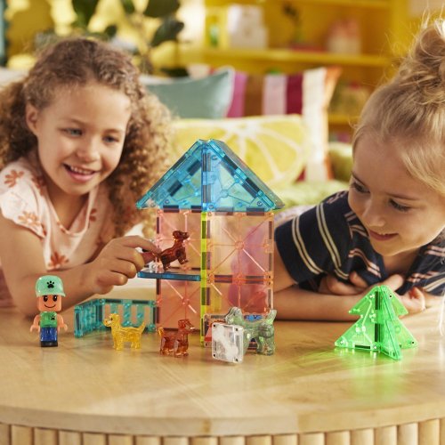 Magnetická stavebnice Magna Tiles Puppy Park 27 dílů