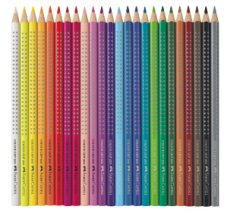 Akvarelové Pastelky Colour Grip set 24 barev v plechové krabičce