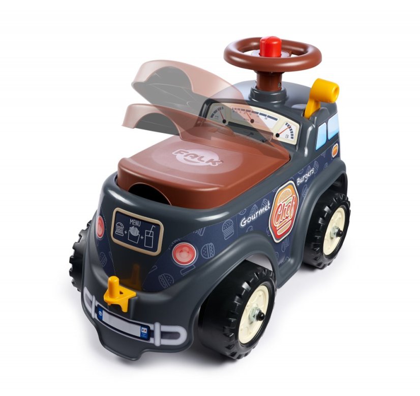 Dětské odrážedlo FALK Food Truck s přívěsem